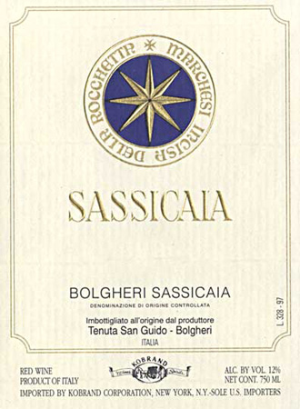 Sassicaia