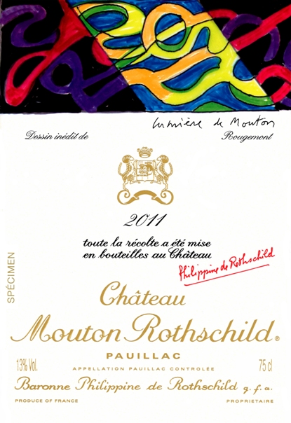 Mouton Rothschild_2011 label