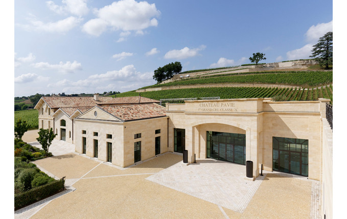 Image shows Chateau Pavie.