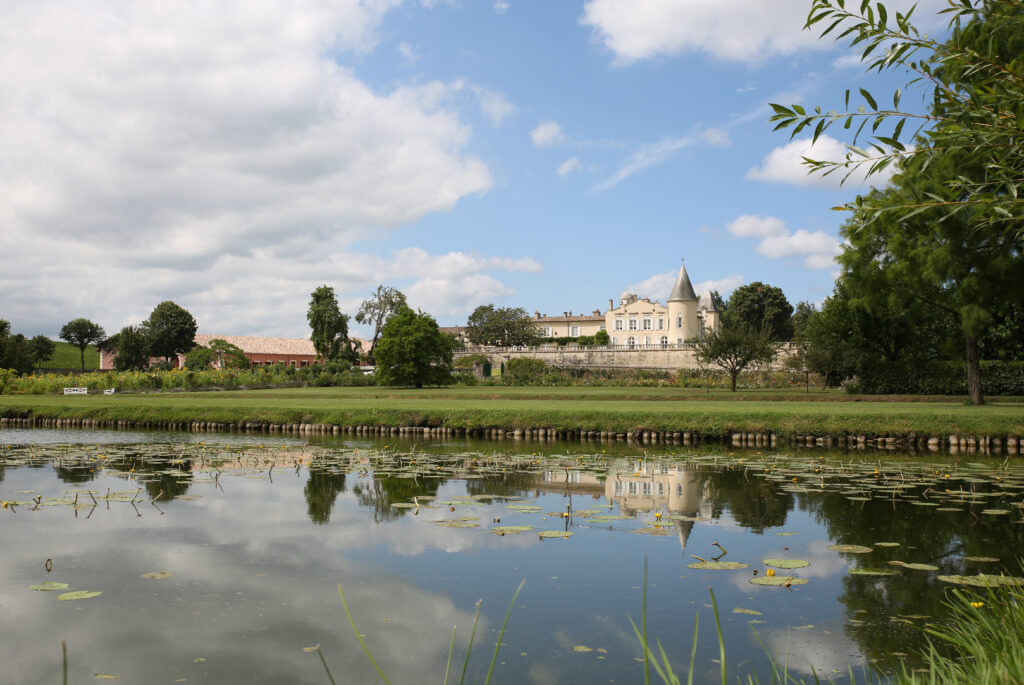 Image shows Chateau Lafite Rothschild.