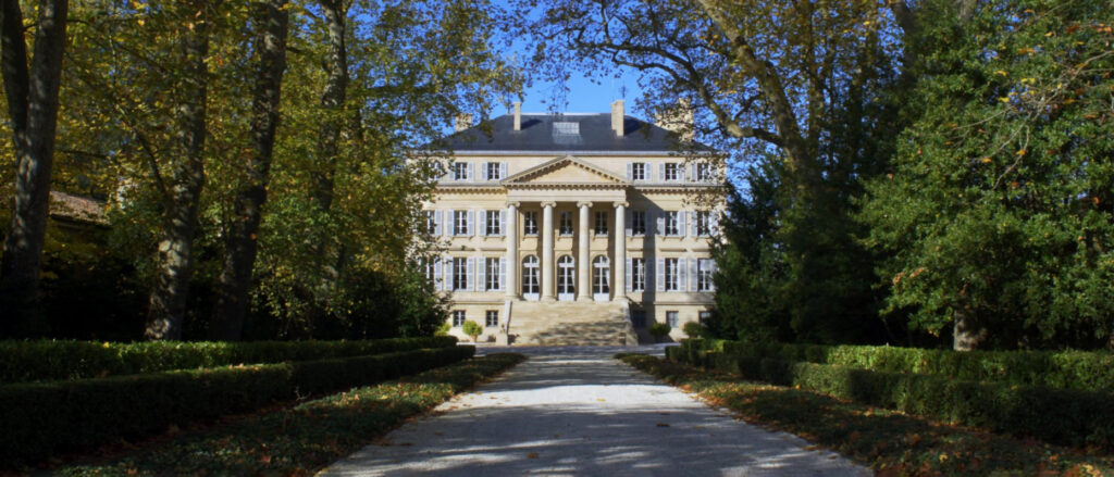 Image shows Chateau Margaux.