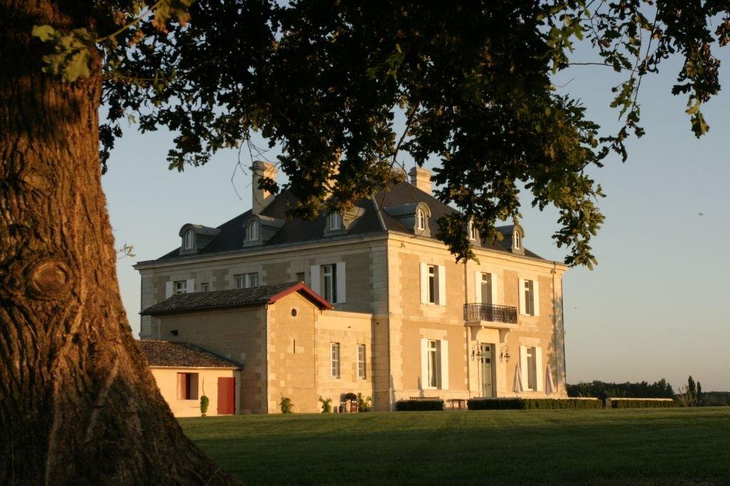 Image shows Chateau Haut-Bailly.