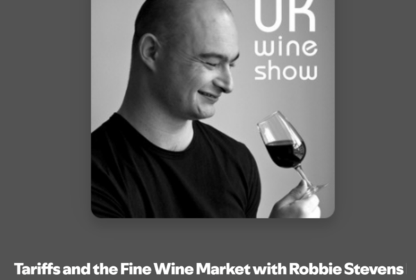 UK Wine Show Robbie Stevens