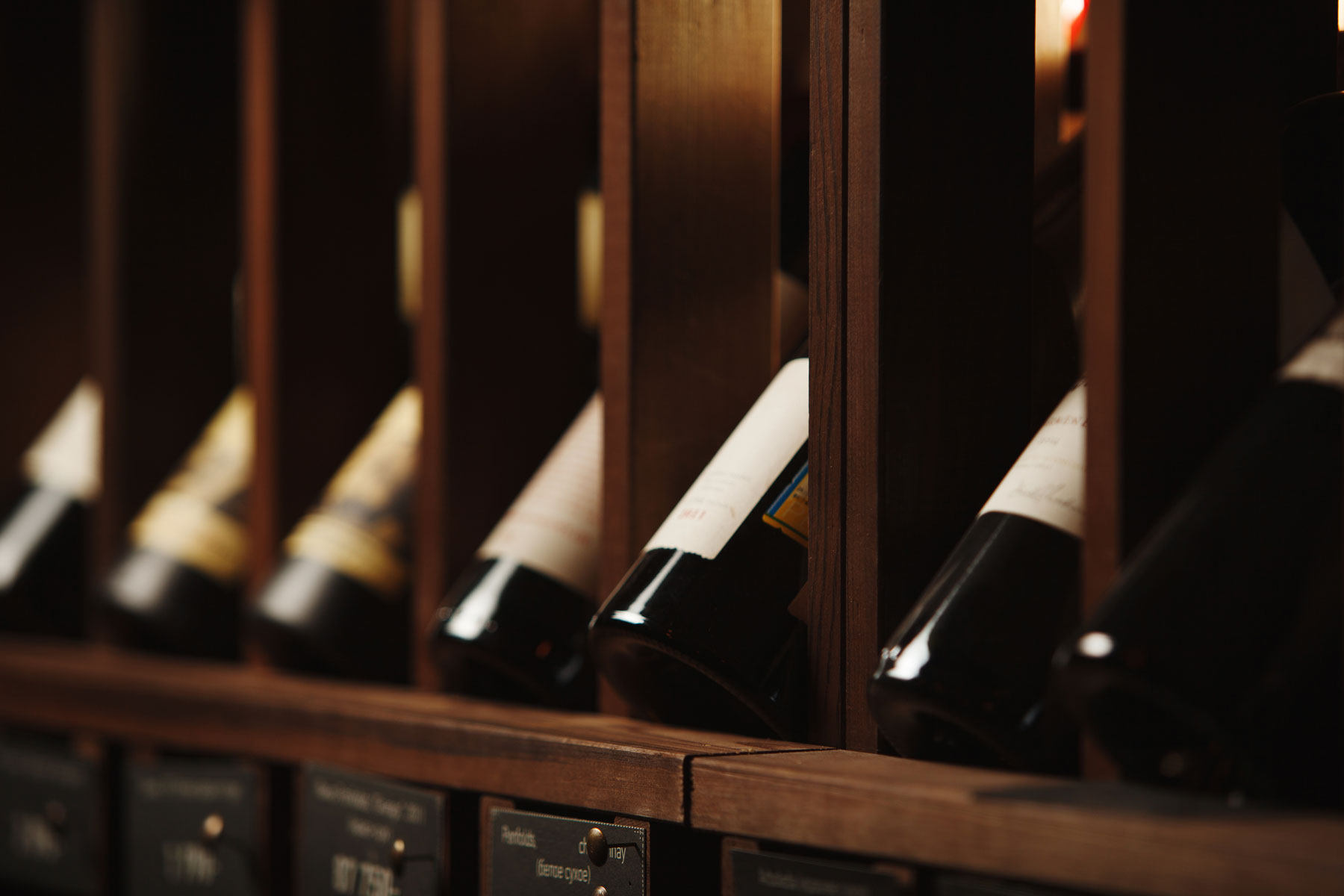livex fine wine exchange photo of premium wine bottles in racks
