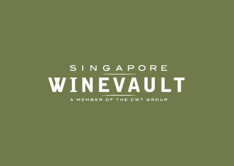 wine vault logo in green