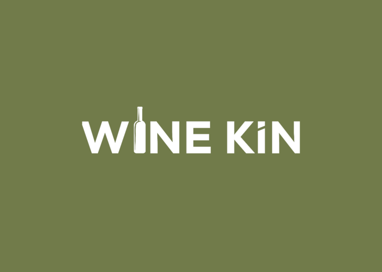 wine king logo in green