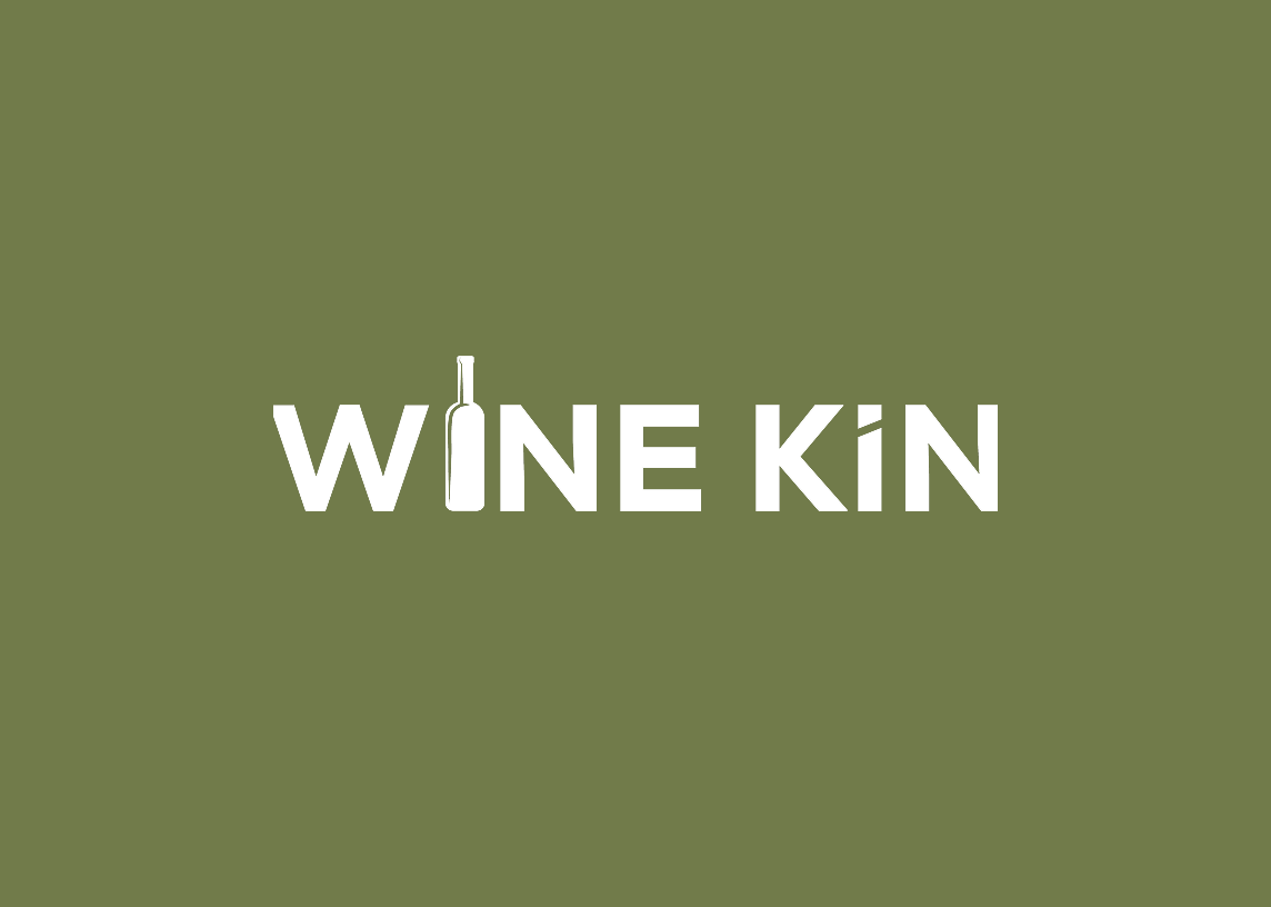 wine king logo in green
